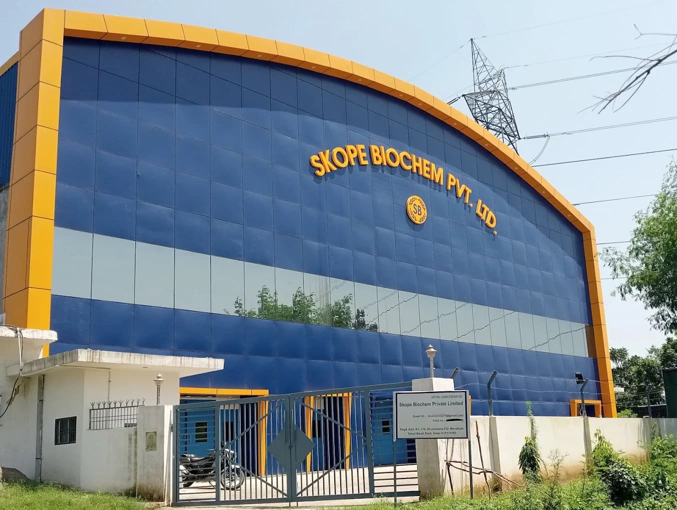 Skope Biochem Manufacturing Facility - Baddi, Himachal Pradesh